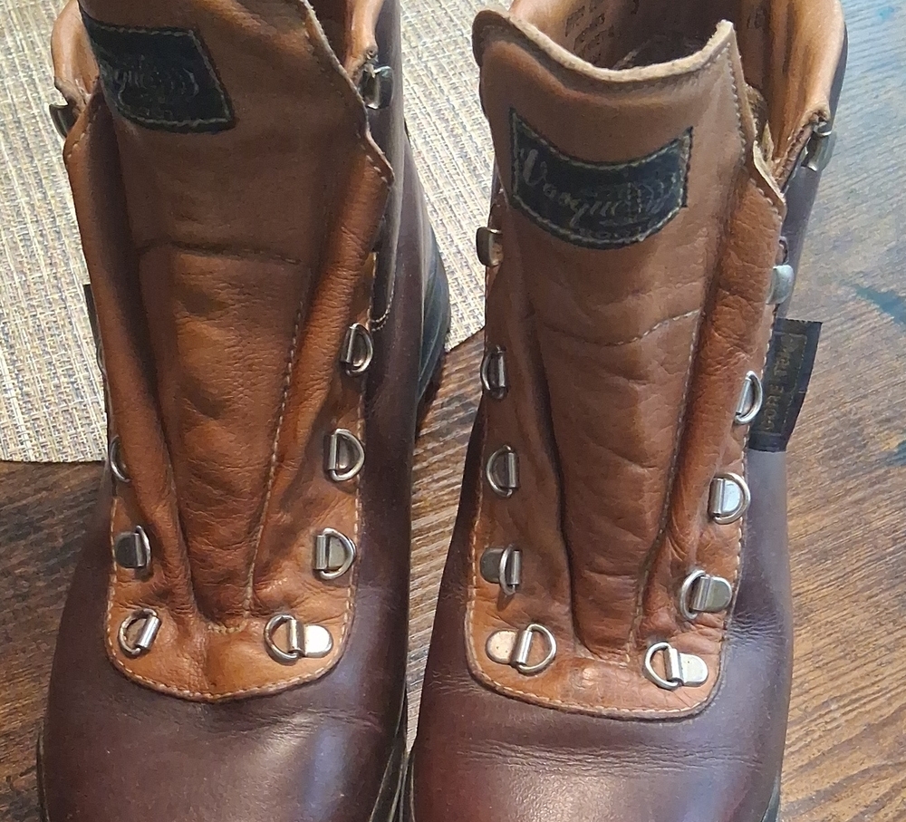 Vogue Two-Tone Brown Men's Lace-Up Work Boots